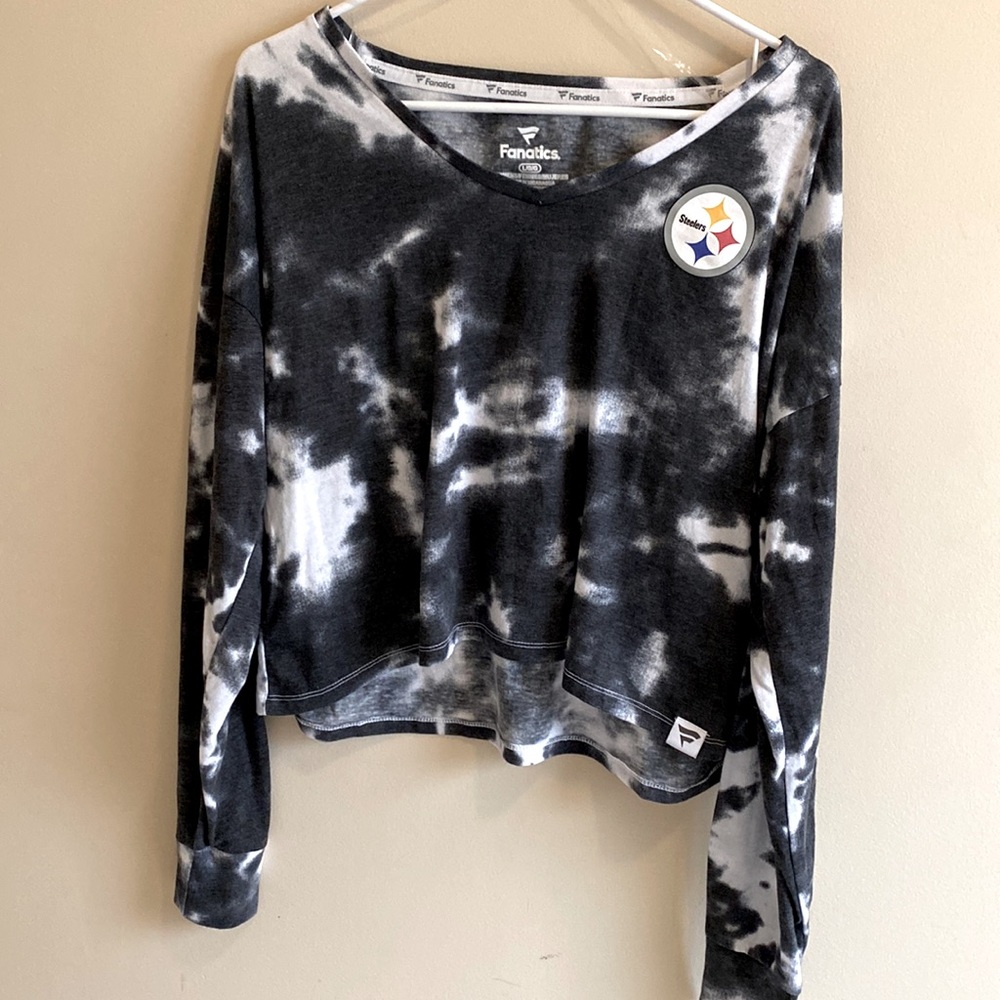 NWOT Steelers tie dye shirt.